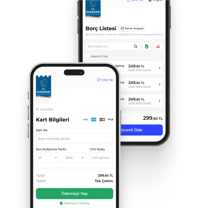 Pay more easily with the redesigned tax payment screen for Kuşadası Municipality!